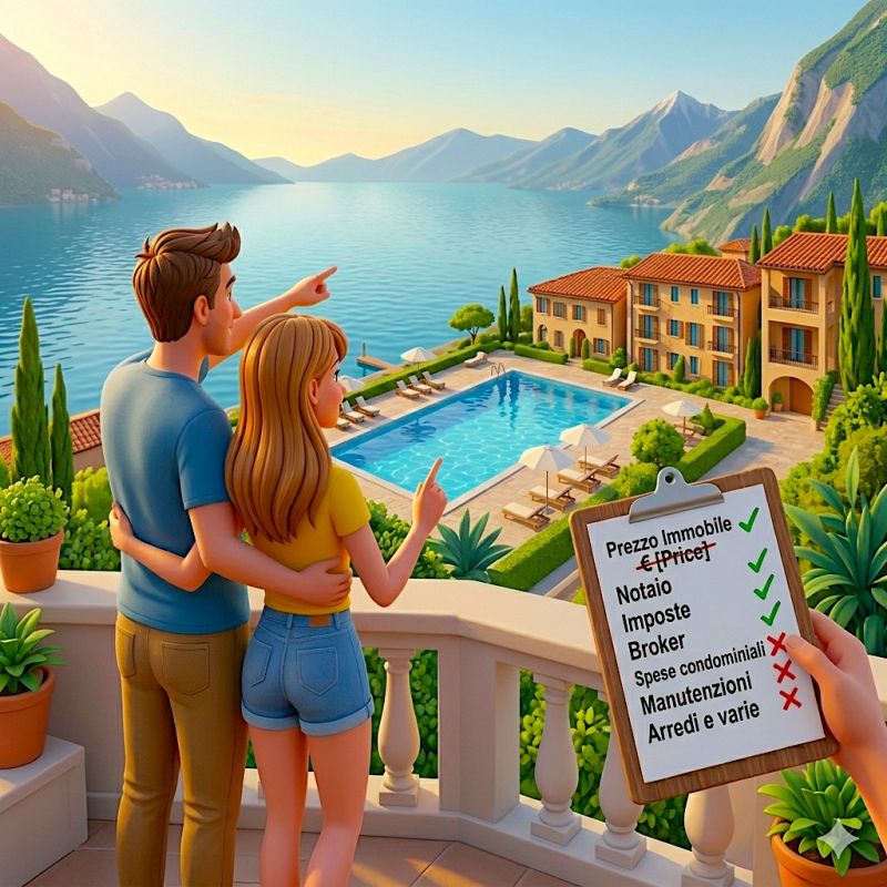 The true costs of buying a house on Lake Garda: what to consider besides the purchase price
