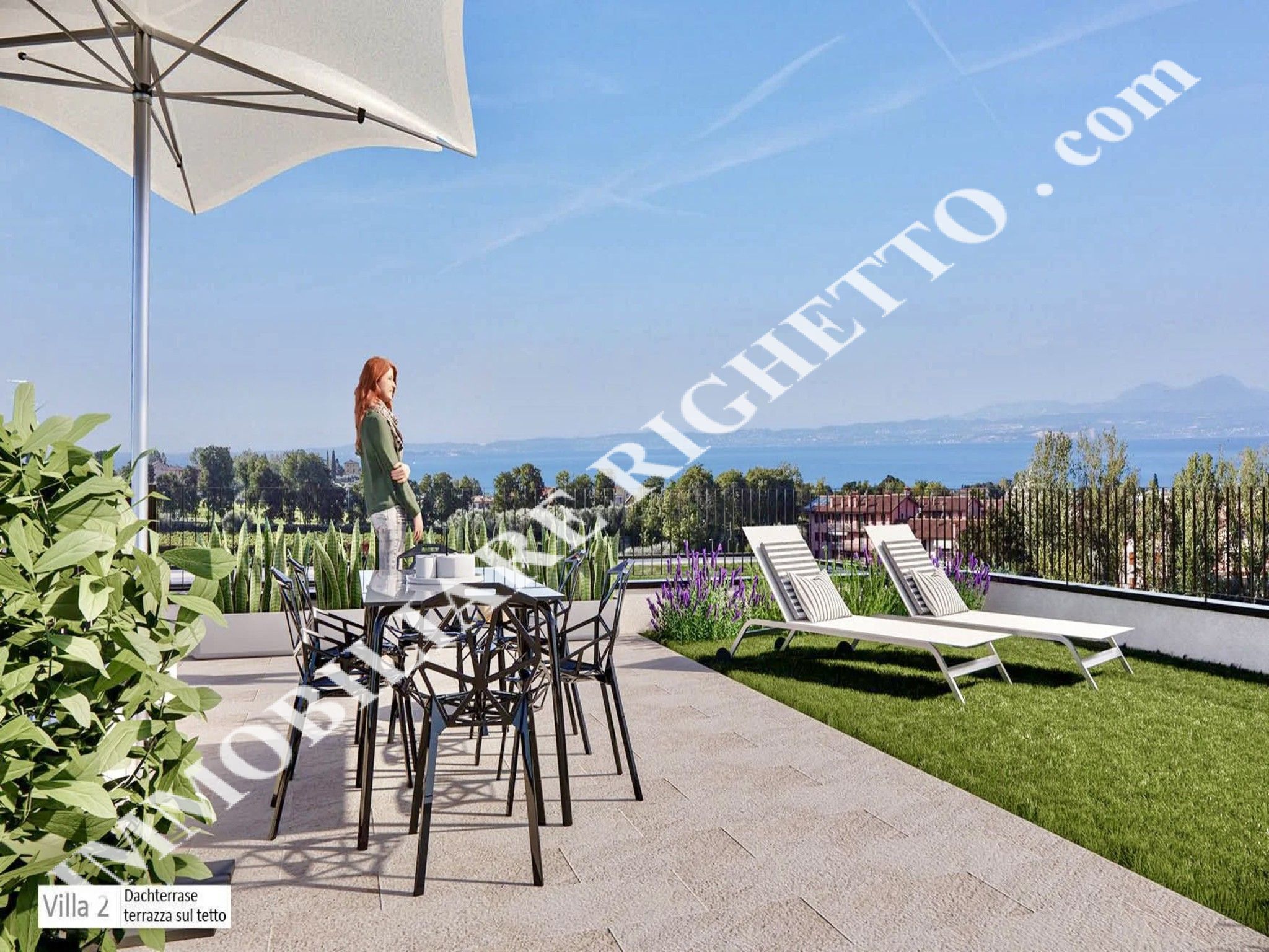 offerta immobile in vendita Splendide e moderne ville con piscine private e VISTA LAGO.