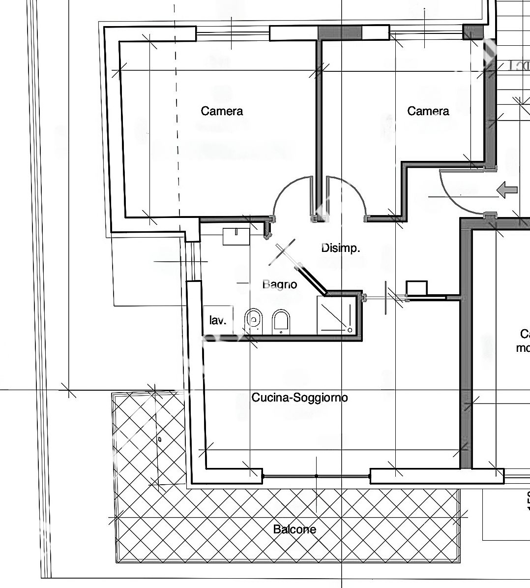 offerta immobile in vendita Nuovo e moderno trilocale a due passi dal Centro.